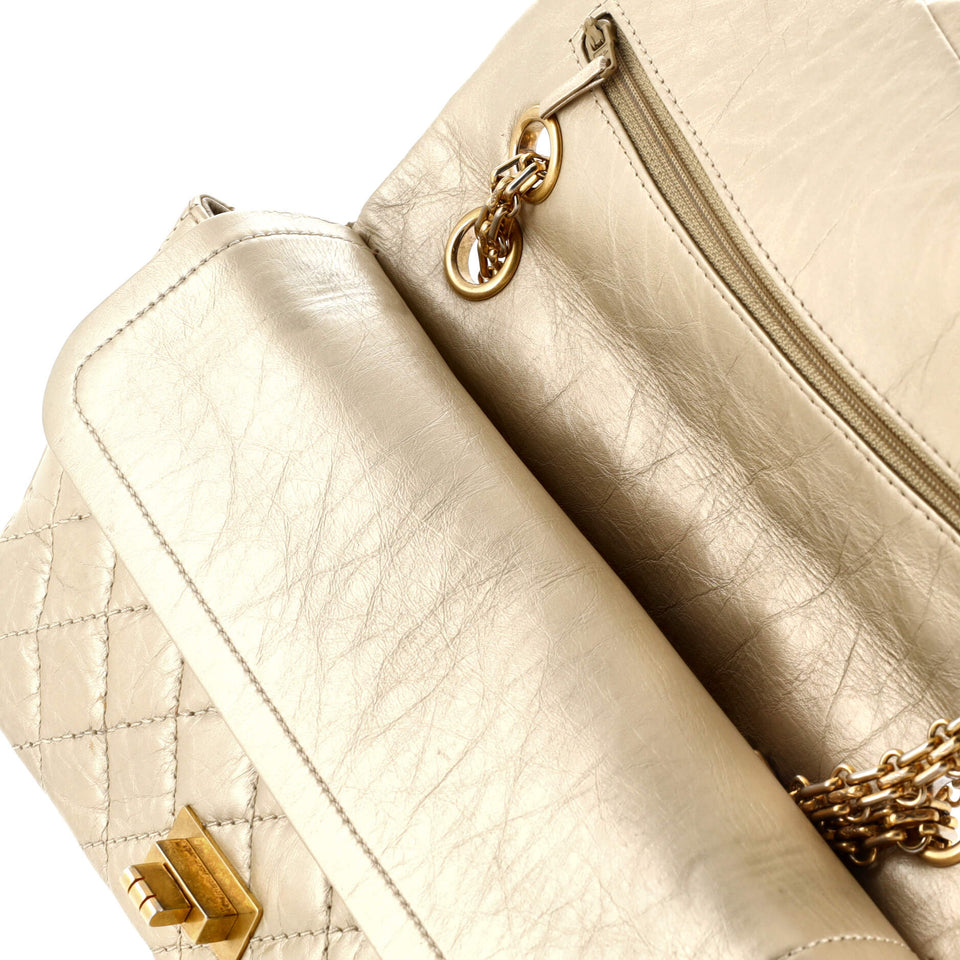 Reissue 2.55 Flap Bag Quilted Aged Calfskin 225
