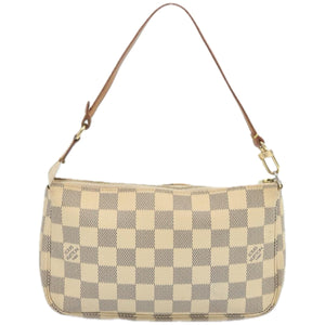 Louis Vuitton Pochette Accessoires  Leather Clutch Bag