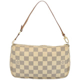 Louis Vuitton Pochette Accessoires  Leather Clutch Bag