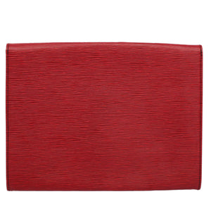 Louis Vuitton Jena  Leather Clutch Bag