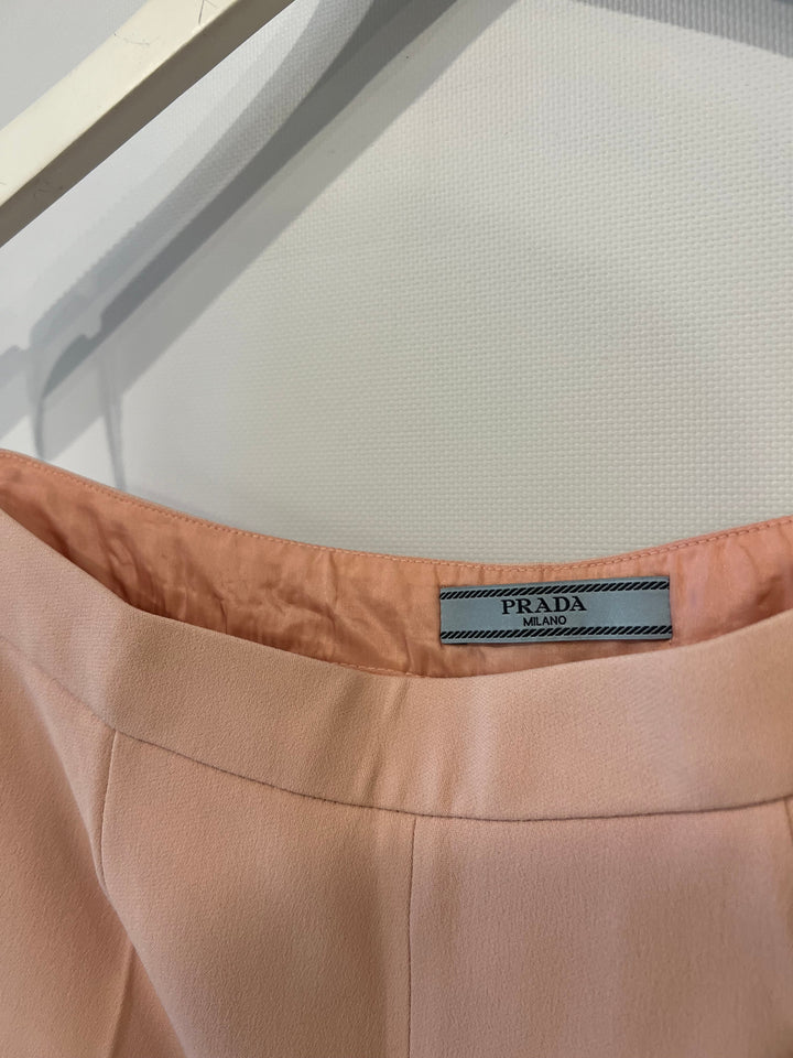Prada Baby Pink Tailored Trouser Size IT 38 (UK 6)