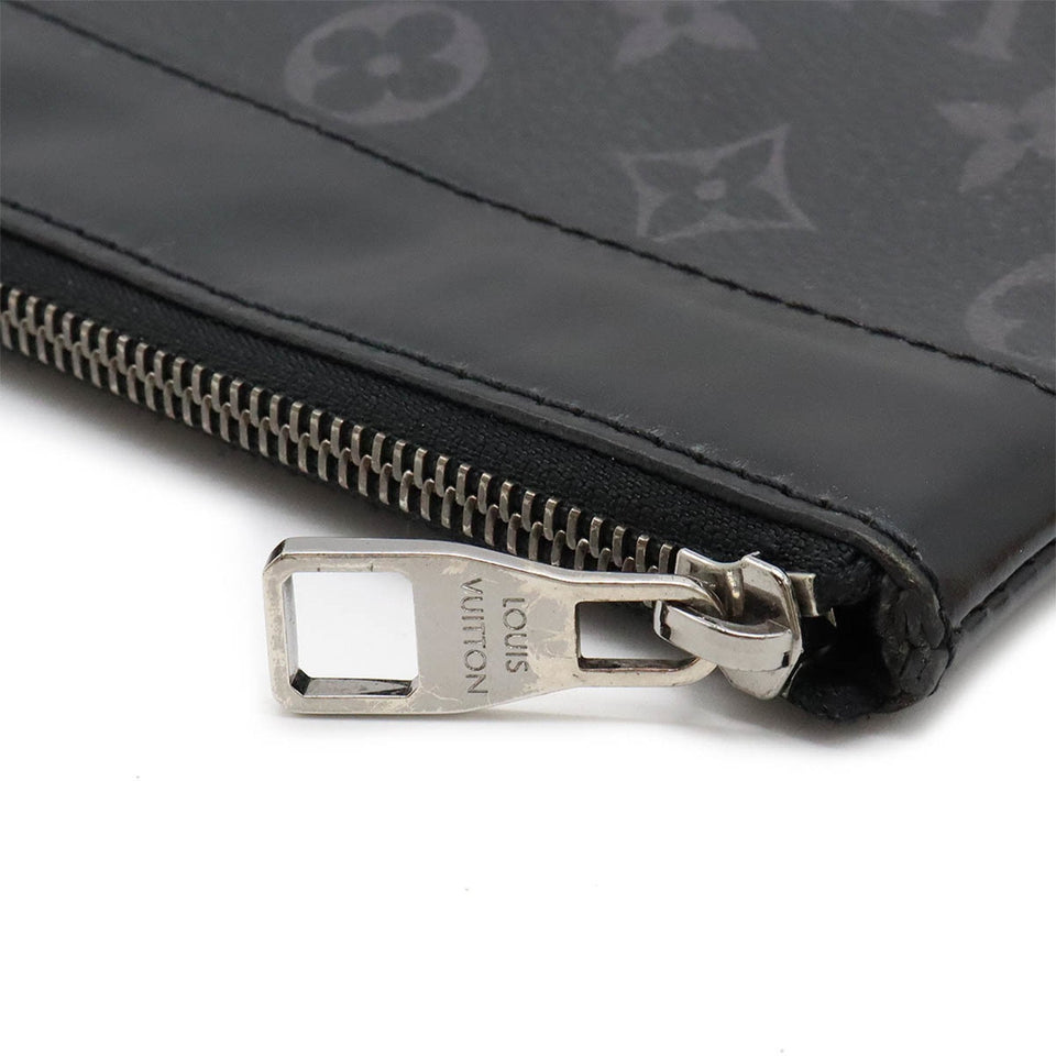 Louis Vuitton Eclipse  Canvas Clutch Bag