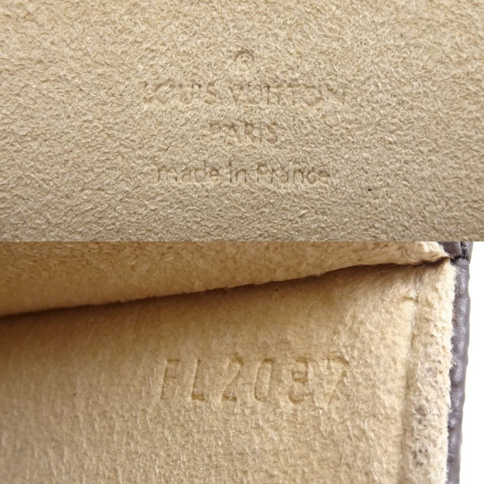 Louis Vuitton Pochette Florentine  Canvas Clutch Bag