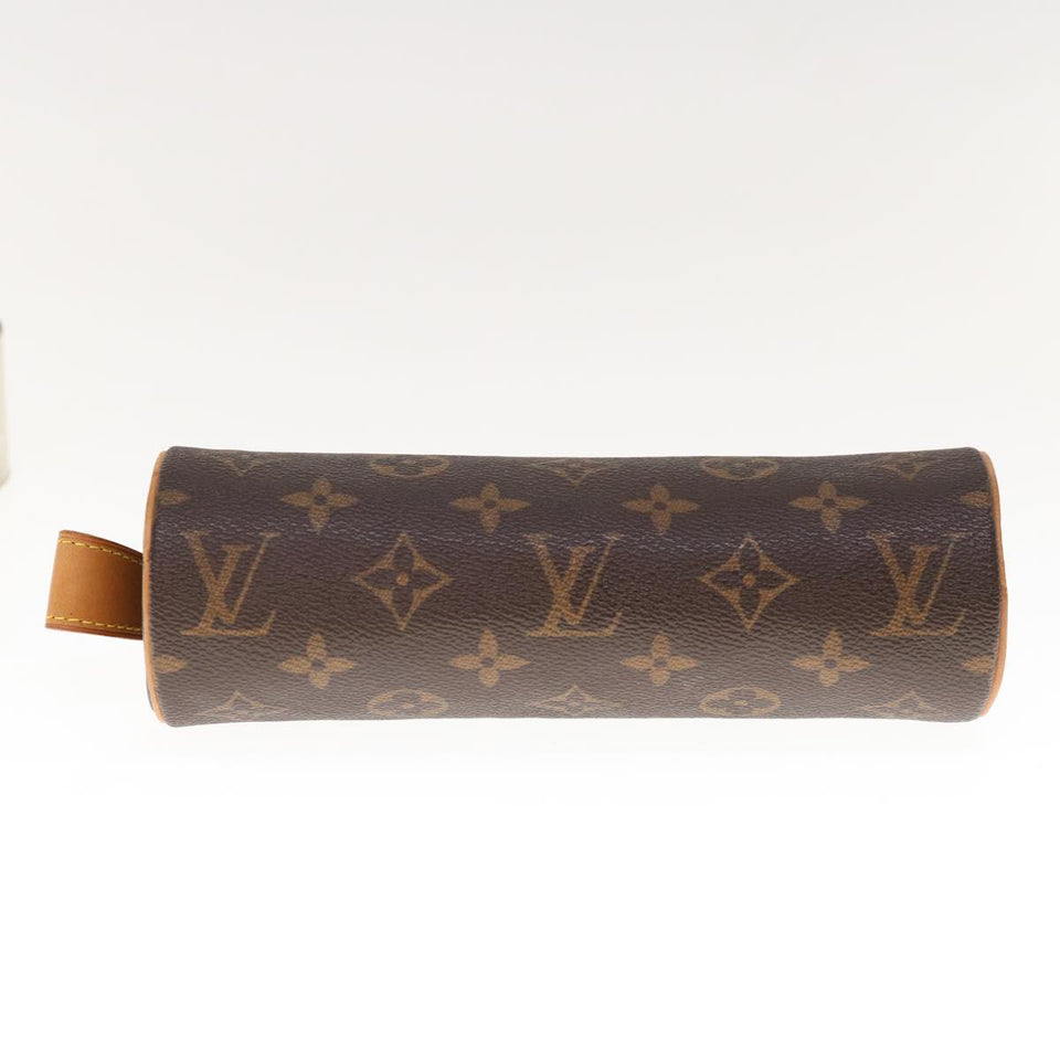 Louis Vuitton Trousse Rond  Canvas Clutch Bag