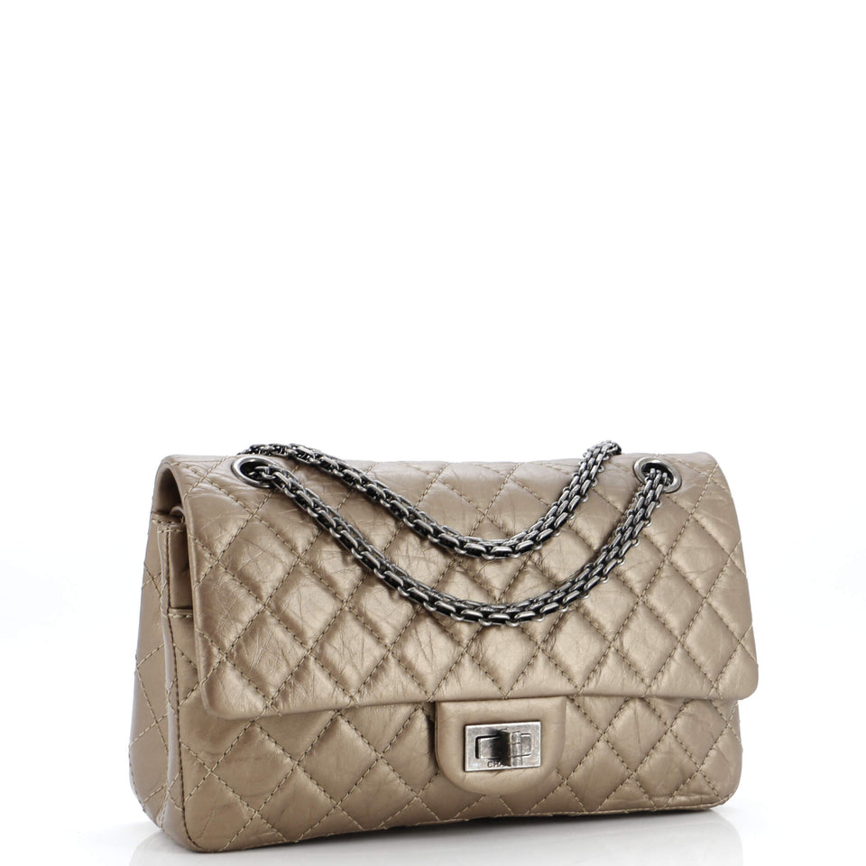 Reissue 2.55 Flap Bag Quilted Aged Calfskin 225