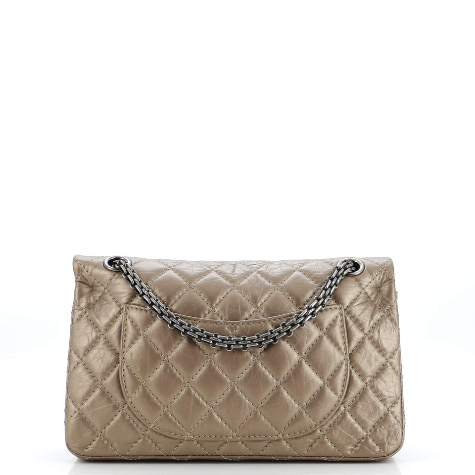 Reissue 2.55 Flap Bag Quilted Aged Calfskin 225