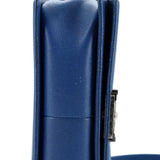 Boy Flap Bag Quilted Caviar Old Medium