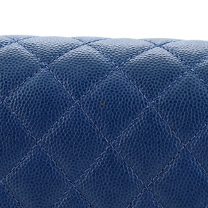 Boy Flap Bag Quilted Caviar Old Medium