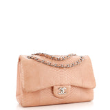 Classic Double Flap Bag Python Jumbo