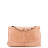 Classic Double Flap Bag Python Jumbo