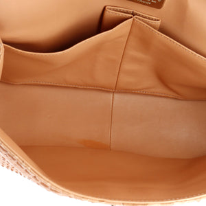 Classic Double Flap Bag Python Jumbo
