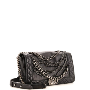 Boy Flap Bag Enchained Lambskin New Medium