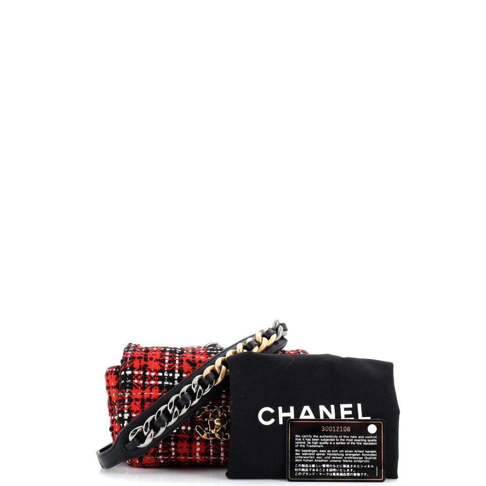 19 Belt Bag Quilted Tweed