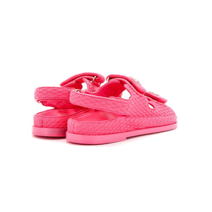 Women's Velcro Dad Sandals Knit Fabric