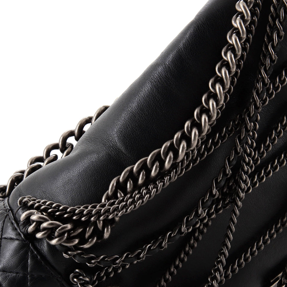 Boy Flap Bag Enchained Lambskin New Medium