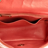 Square Classic Single Flap Bag Quilted Patent Mini