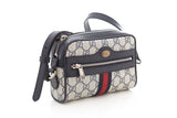 Gucci Ophidia GG Mini Bag in Beige & Blue Supreme