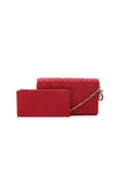 Lady Dior Cannage Pouch Bag