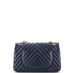 Reissue 2.55 Flap Bag Chevron Aged Calfskin 225