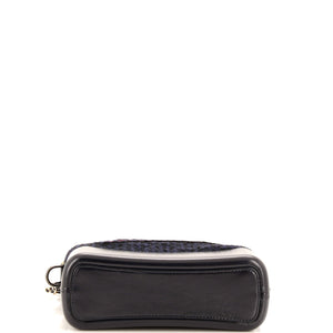 Gabrielle Logo Hobo Tweed and Calfskin Medium
