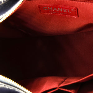 Gabrielle Logo Hobo Tweed and Calfskin Medium
