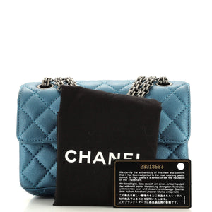 Reissue 2.55 Flap Bag Quilted Metallic Calfskin Mini