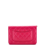 Wallet on Chain Quilted Caviar