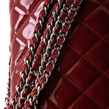 Brilliant Wallet on Chain Quilted Patent