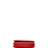 Brilliant Wallet on Chain Quilted Patent