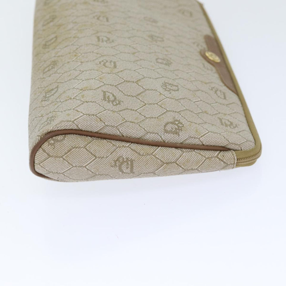 Dior Honeycomb  Canvas Clutch Bag