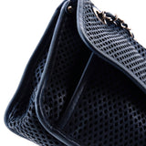 Up In The Air Flap Bag Perforated Leather Medium