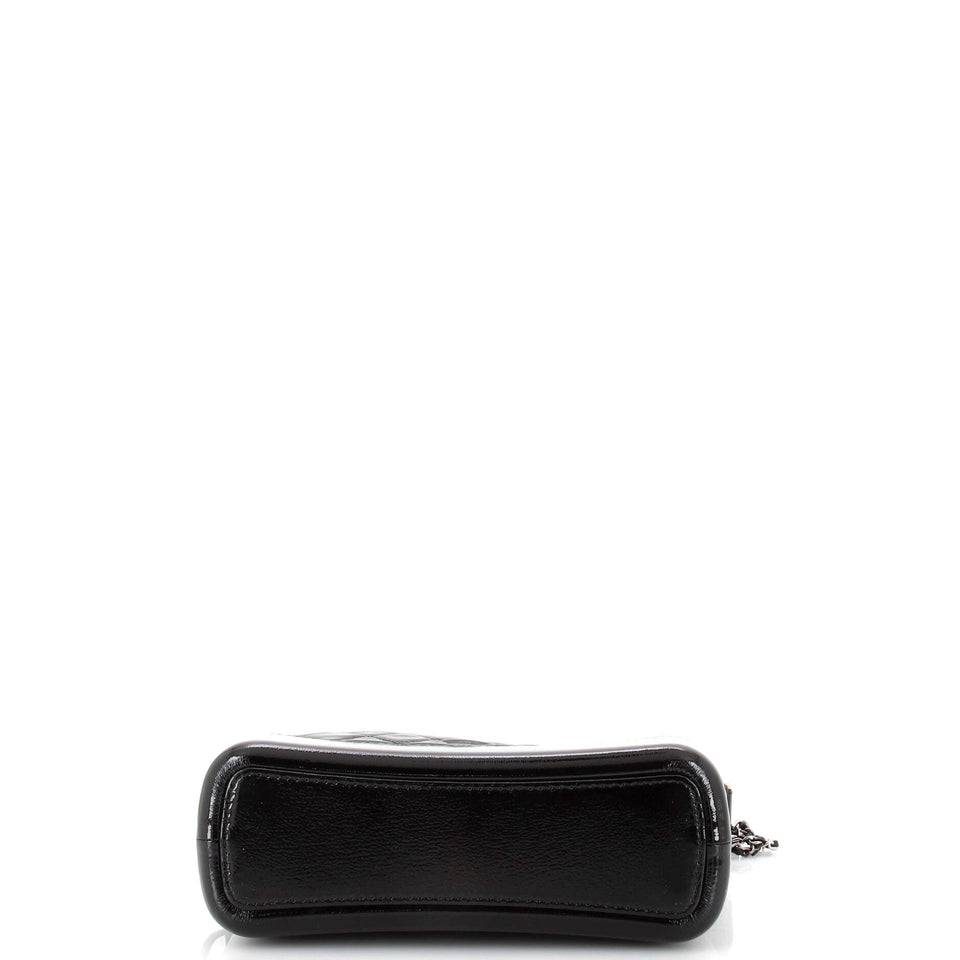 Gabrielle Hobo Quilted Goatskin and Patent Medium