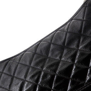 Gabrielle Hobo Quilted Goatskin and Patent Medium