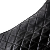 Gabrielle Hobo Quilted Goatskin and Patent Medium