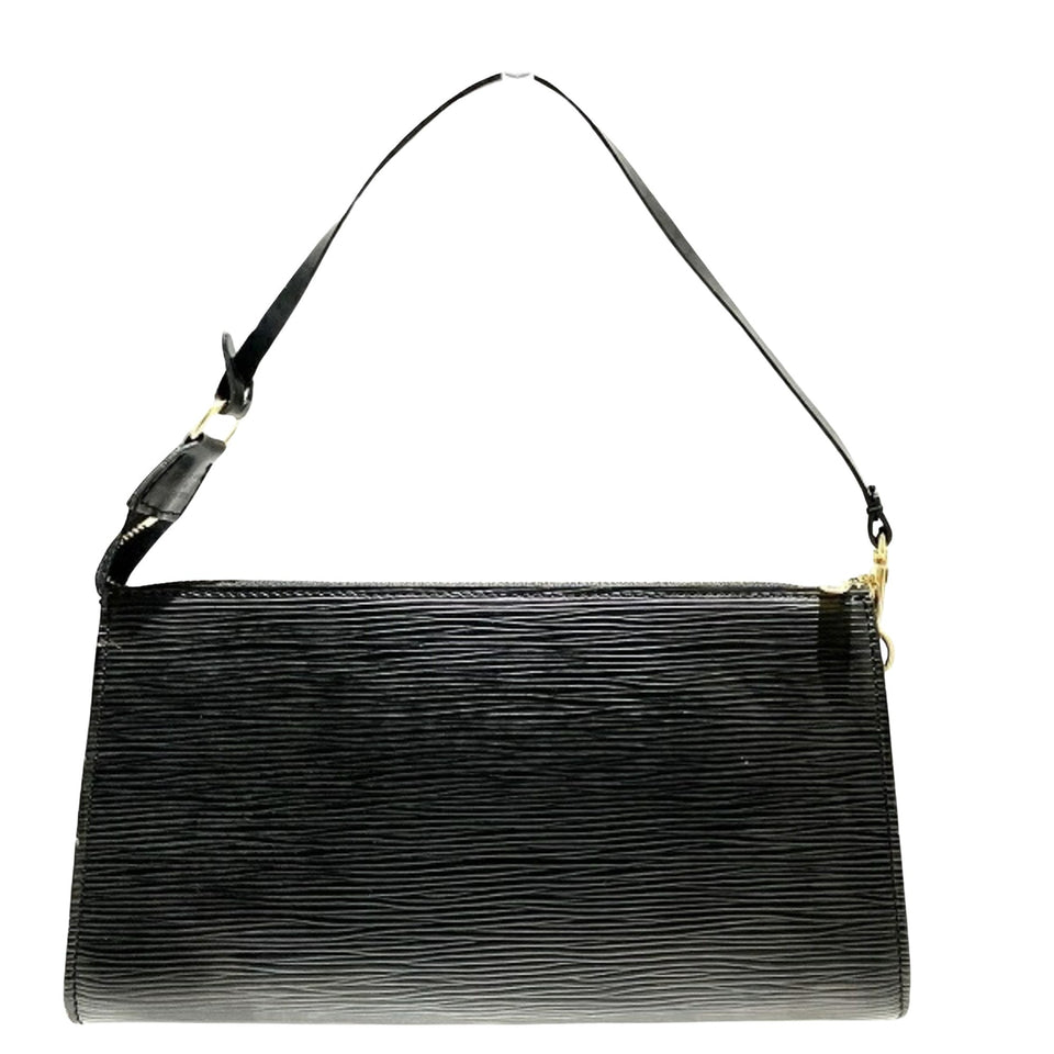 Louis Vuitton Pochette Accessoire  Leather Clutch Bag