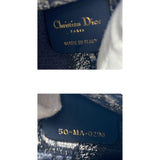 Christian Dior Blue Oblique Mini Book Tote