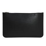 Louis Vuitton Neverfull Pouch  Leather Clutch Bag