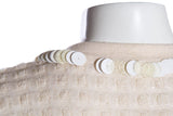 Chanel Cream Sequin Trim Cardigan SZ 42