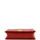 Boy Flap Bag Quilted Lambskin Large