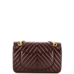 Reissue 2.55 Flap Bag Chevron Aged Calfskin 225