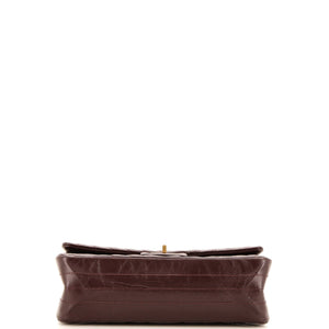 Reissue 2.55 Flap Bag Chevron Aged Calfskin 225
