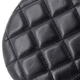Camellia Round Clutch with Chain Lambskin