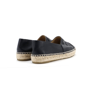 Women's CC Cap Toe Espadrilles Leather