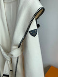 Luxury Louis Vuitton  Wrap Coat 028