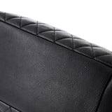 Grand Shopping Tote Quilted Caviar