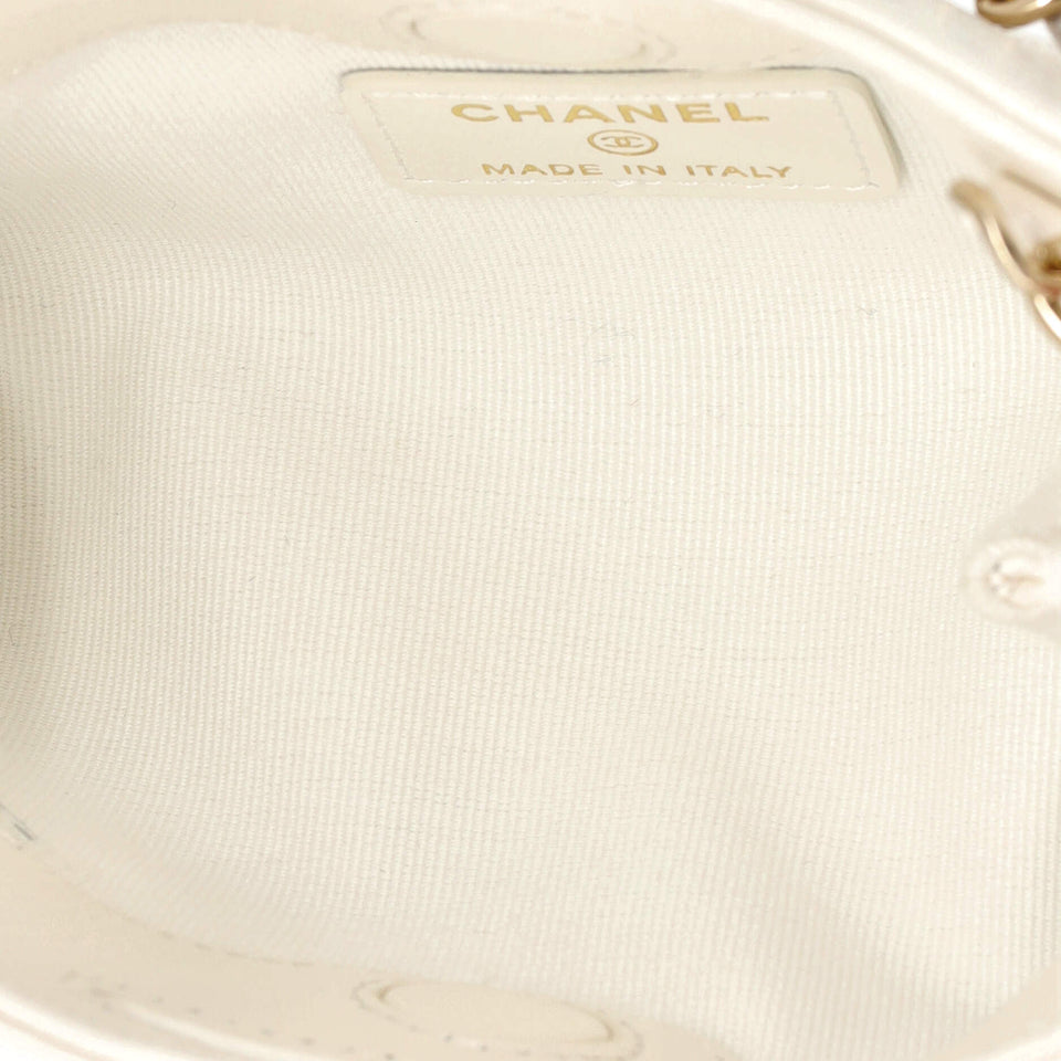 31 Shopping Bag Clutch with Chain Quilted Calfskin Nano