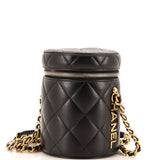 Side Note Vanity Case Quilted Lambskin Small