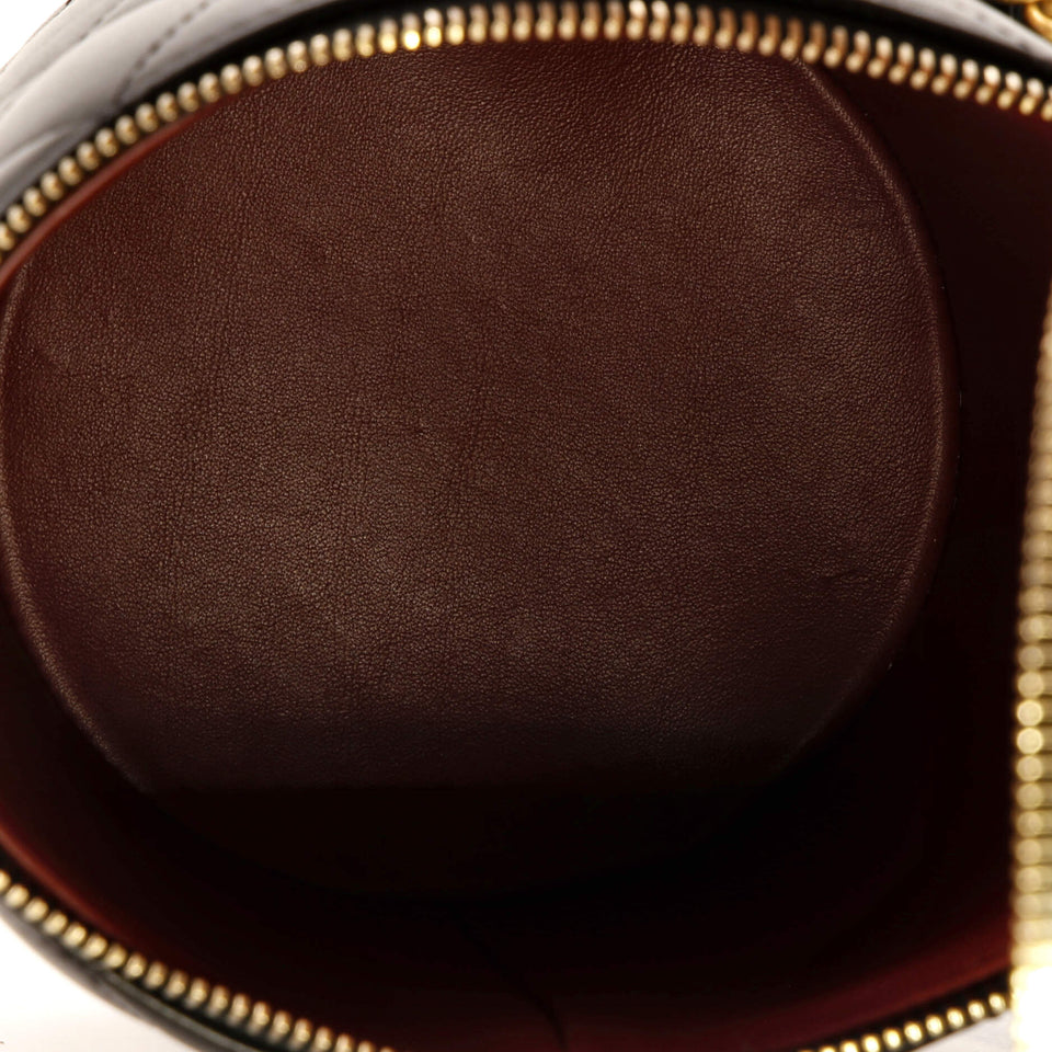 Side Note Vanity Case Quilted Lambskin Small