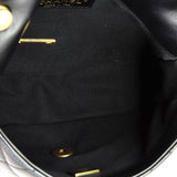 Lacquered Metal CC Flap Bag Quilted Lambskin Small