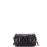 My Precious Pearls Chain Flap Bag Quilted Lambskin Small